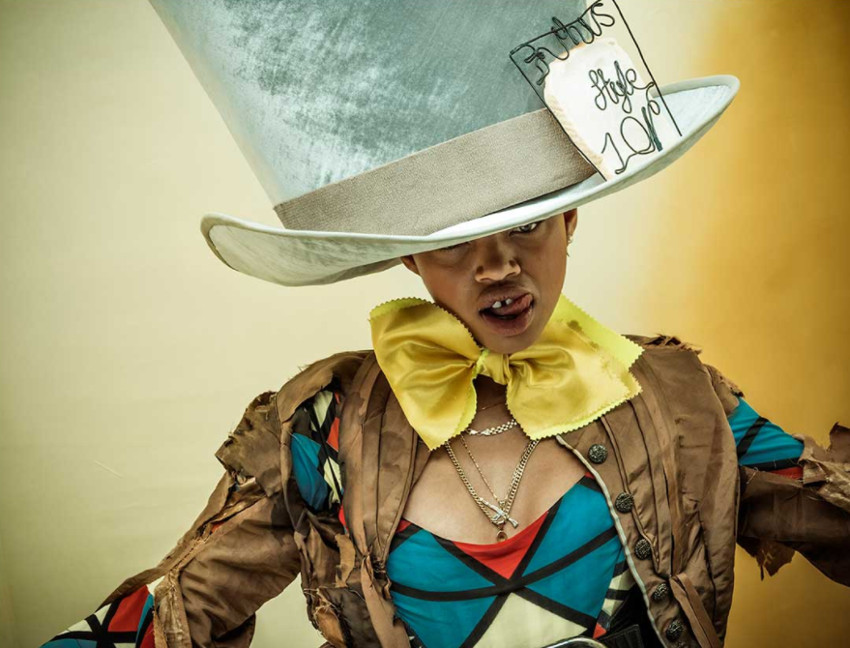 La modelo Slick Woods La modelo Slick Woods