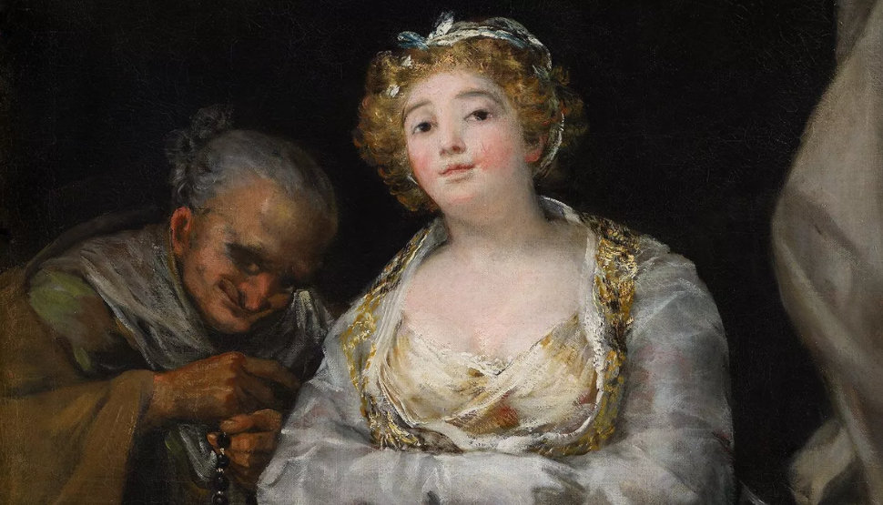 ‘Maja y celestina al balcón', de Francisco de Goya ‘Maja y celestina al balcón', de Francisco de Goya
