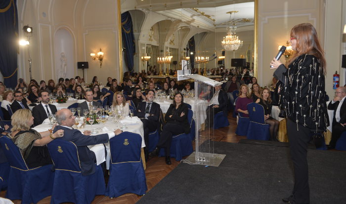 Coixet, agradeciendo el premio Coixet, agradeciendo el premio