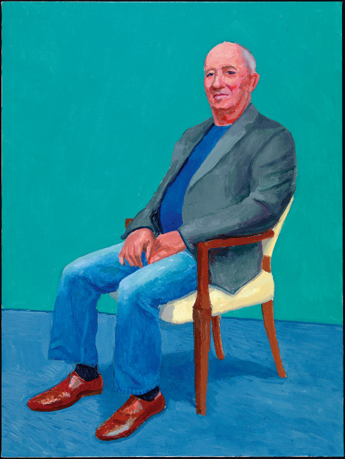 David Juda es el hijo del fallecido Annely Juda, fundador de la galería londinense que lleva su nombre y en la que Hockney ha expuesto desde los noventa. Foto: Richard Schmidt David Juda es el hijo del fallecido Annely Juda, fundador de la galería londinense que lleva su nombre y en la que Hockney ha expuesto desde los noventa. Foto: Richard Schmidt